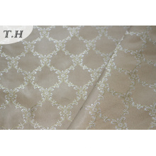 Beige tejido jacquard patrón de la silla (fth31954)